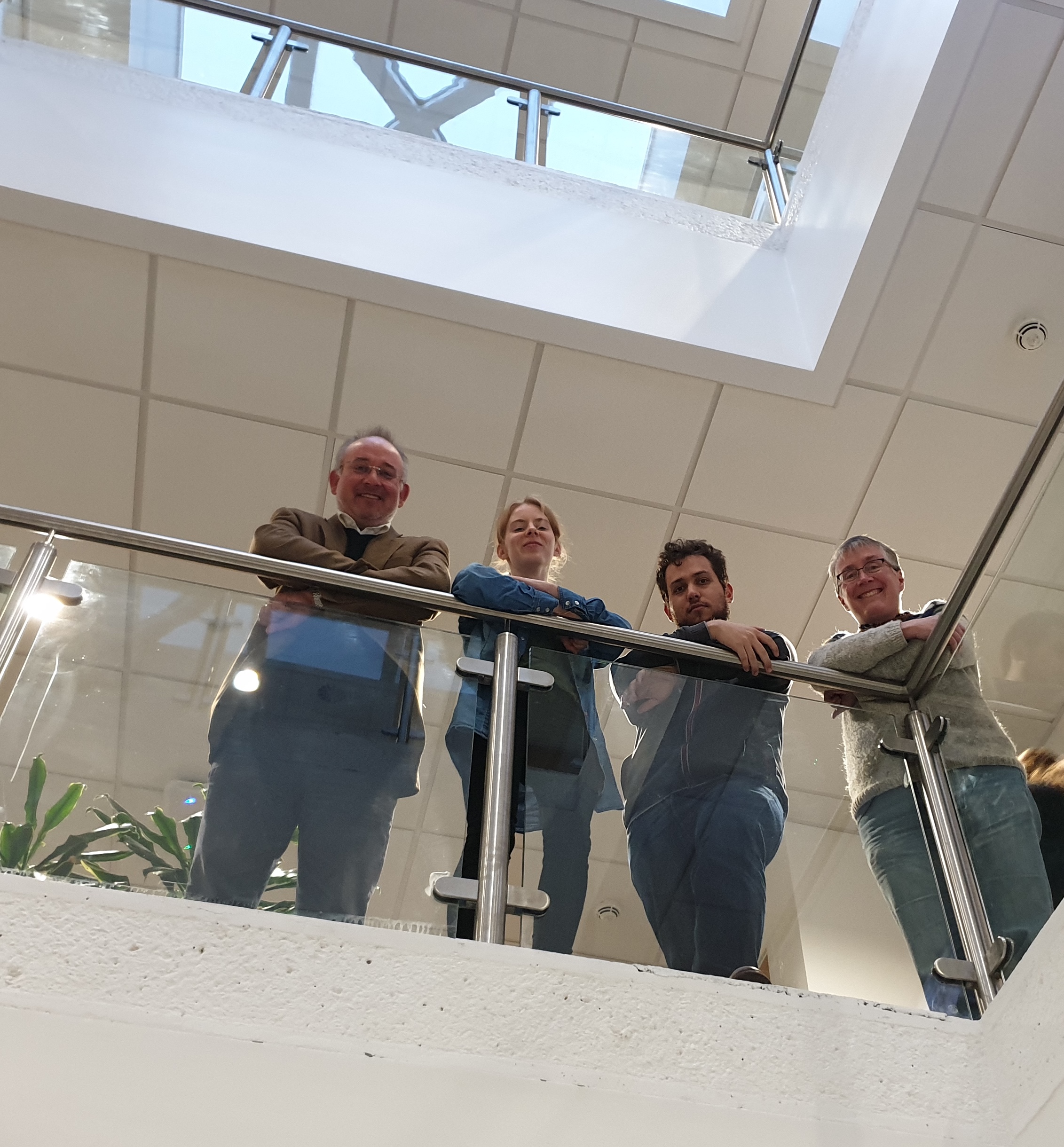 Rob Wortham Holly Wilson Andreas Theodorou and Joanna
        Bryson shot by Alex Rotsidis