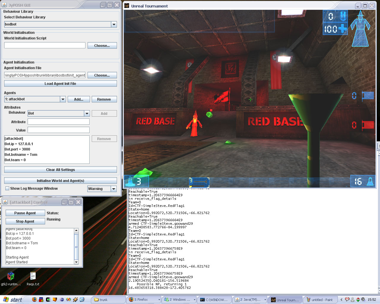 Screenshot credit: Francis Binns picture of BOD/UT running